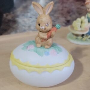 Lefton Ceramic Trinket Box